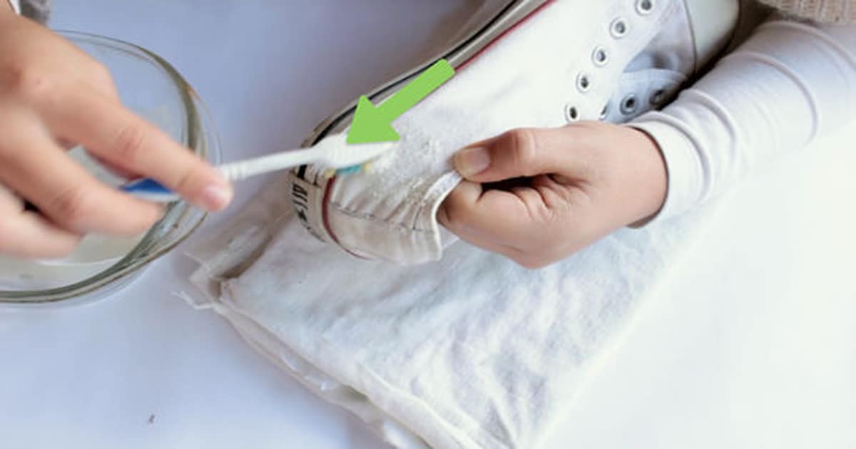 How to Clean White Converse Cleaning with Bleach