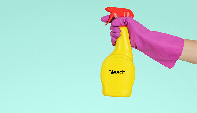 Mix Bleach and Water