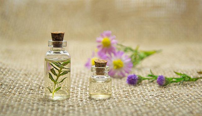 Use Essential oil to eliminate the weed smell