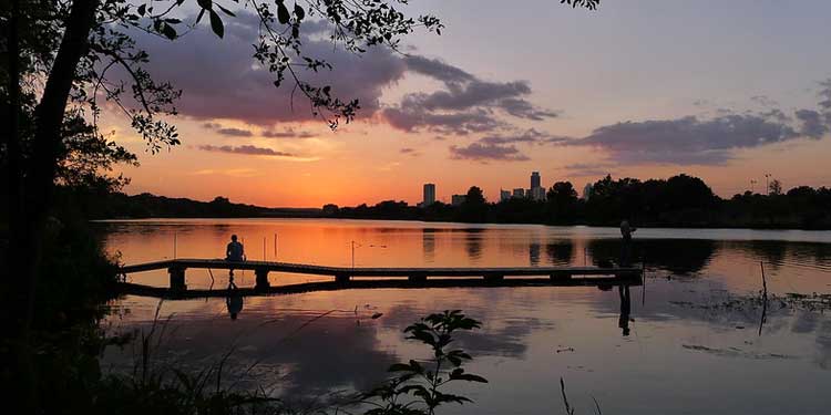 Hike and Bike Trail at Lady Bird Lake