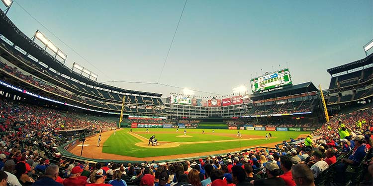 Catch a game at Globe Life Park