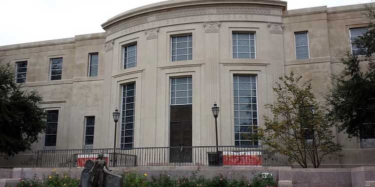 Check out the Armstrong Browning Library