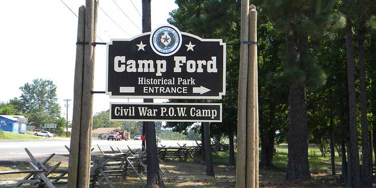 Discover History at the Camp Ford Historic Park