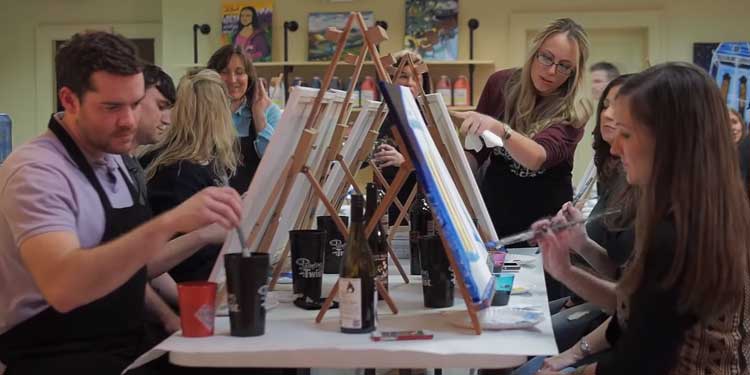 Get Crafty at Wine and Design