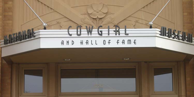Get up close with a cowboy at the National Cowgirl Museum and Hall of Fame