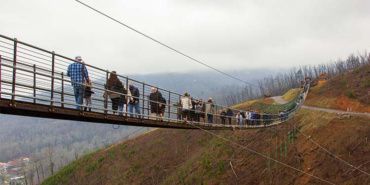 Visit the Gatlinburg SkyBridge