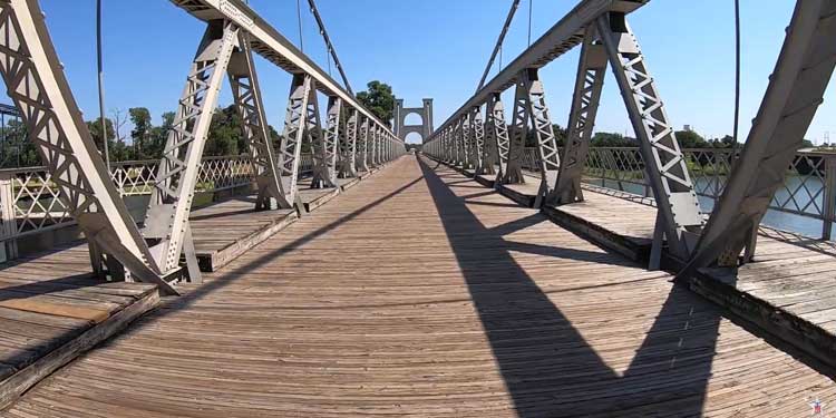 Walk Around the Woods at the Waco Suspension Bridge