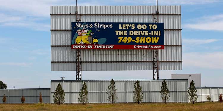 Watch Movies at the Stars and Stripes Drive-in Theater