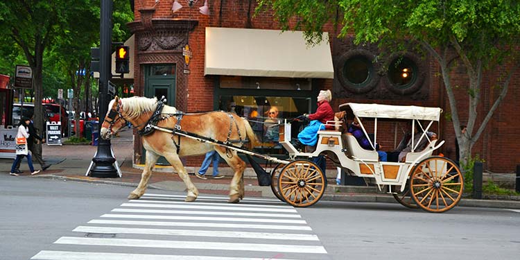 Downtown in Carriage