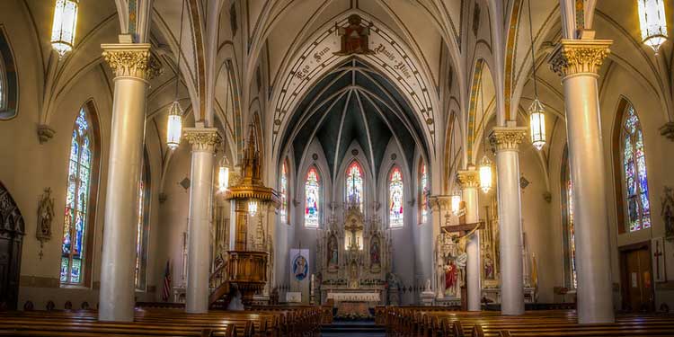 Take a Lord's Blessings at the St Mary's Catholic Church