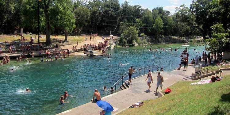 Take your Kids Swimming at Barton Springs Municipal Pool
