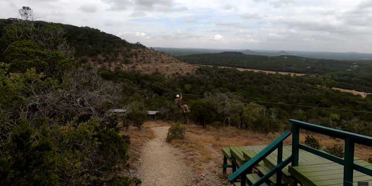 Thrills and Spills at the Wimberly Zipline Adventure 