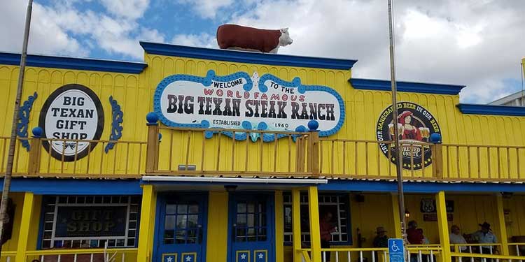 Visit the World-Famous Big Texan Steak Ranch