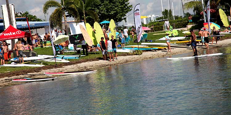 miami beach paddleboard