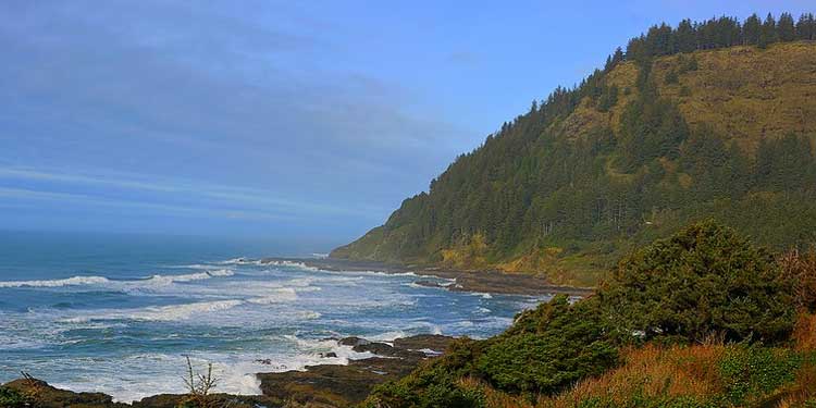 Hike and Scenic View from the Cape Perpetua Scenic Area