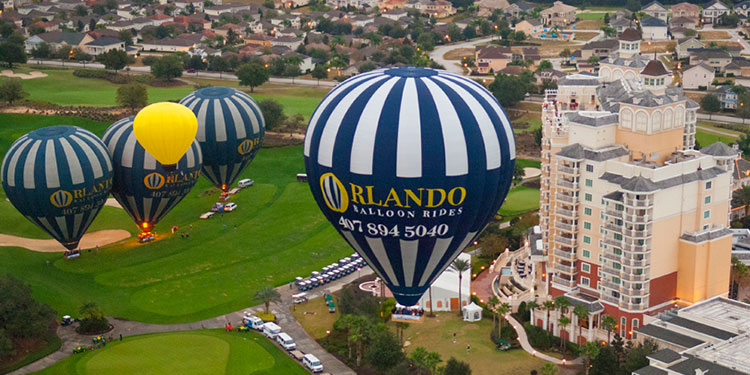 Hot Air Balloons and Helicopter Rides