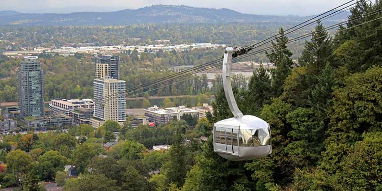 Ride the Iconic Portland Tram