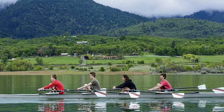 Cool off at the Emigrant Lake