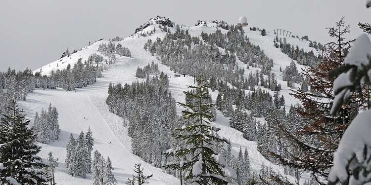 Ice Skiing at Mount Ashland