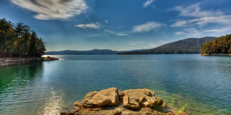 Take a Scenic Boat Tour on Lake Jocassee