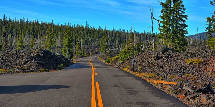 Go on a Long Drive at the McKenzie Pass- Santiam Pass Scenic Byway
