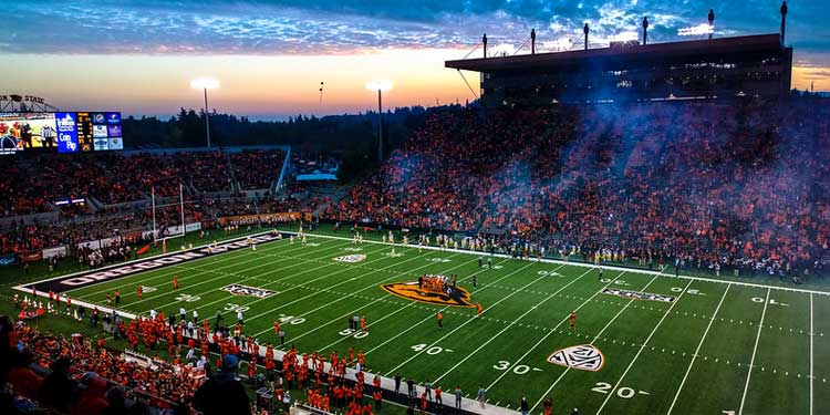 Catch a Football Game at Reser Stadium