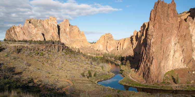 Hiking and Rock Climbing at Smith Rock State Park