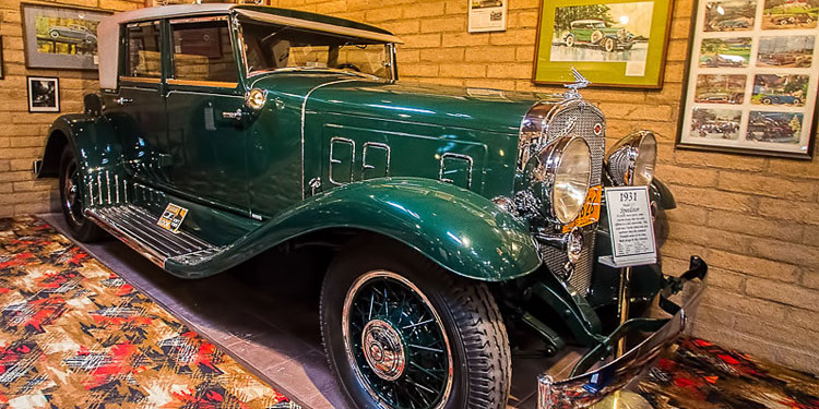 Visit the Franklin Auto Museum